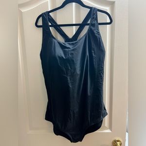 Black speedo swimsuit